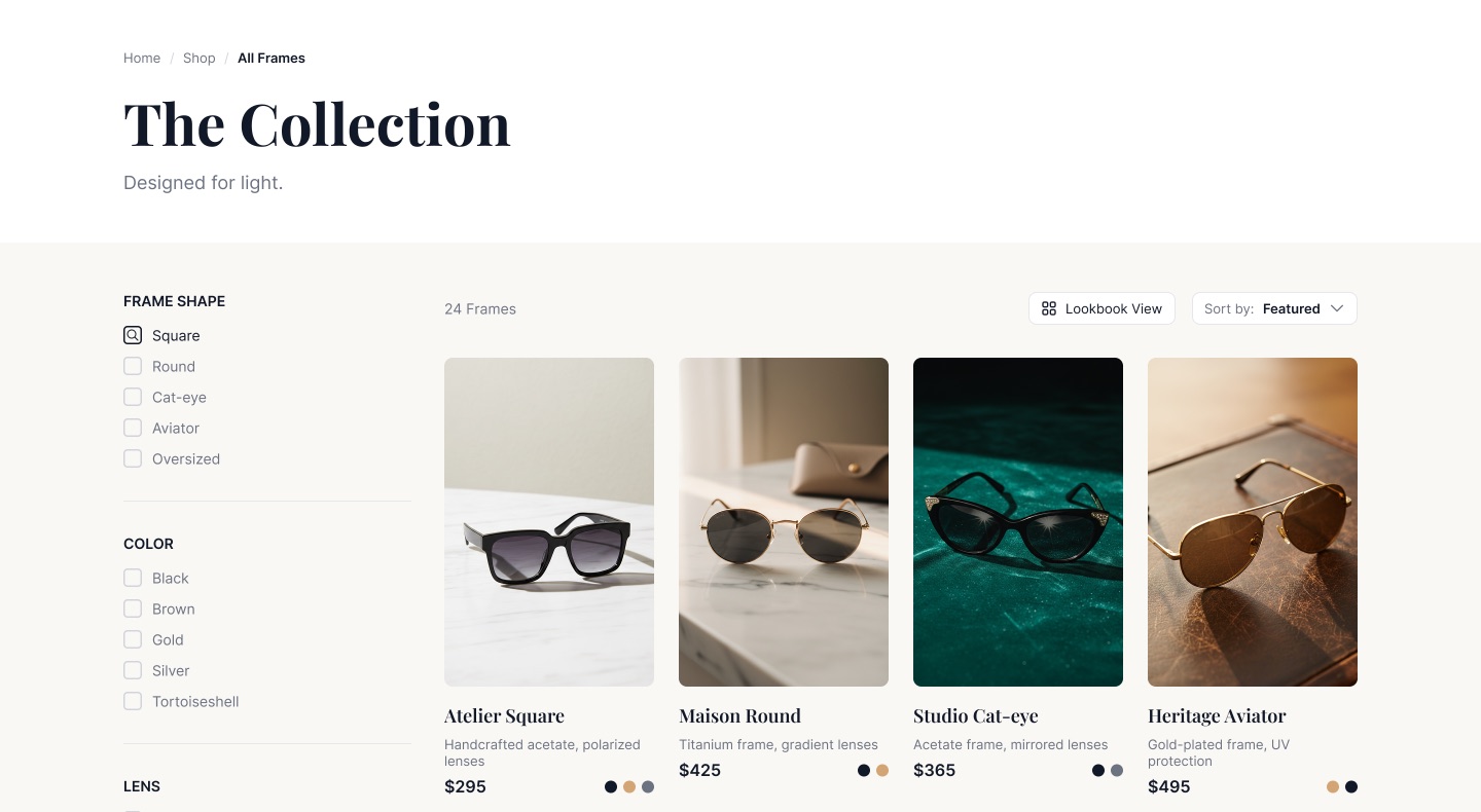 A Next.js storefront hosted on Volcano